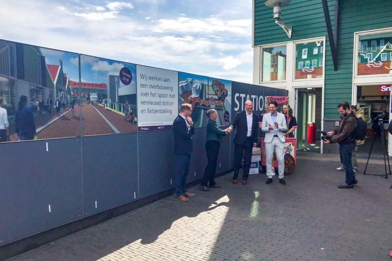 Bouw interwijkverbinding stationsgebied Zaandam is begonnen