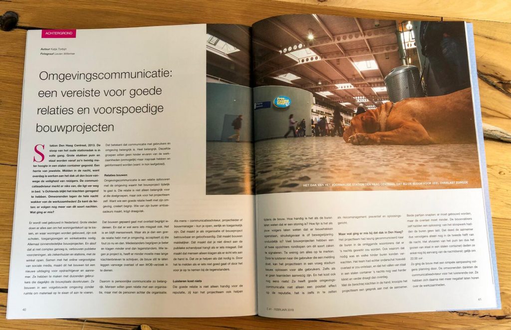Publicatie: "Omgevingscommunicatie: vereiste voor goede relaties en voorspoedige bouwprojecten" 2 a8e94eb3 44ae 4135 90eb 30de6279e590 original