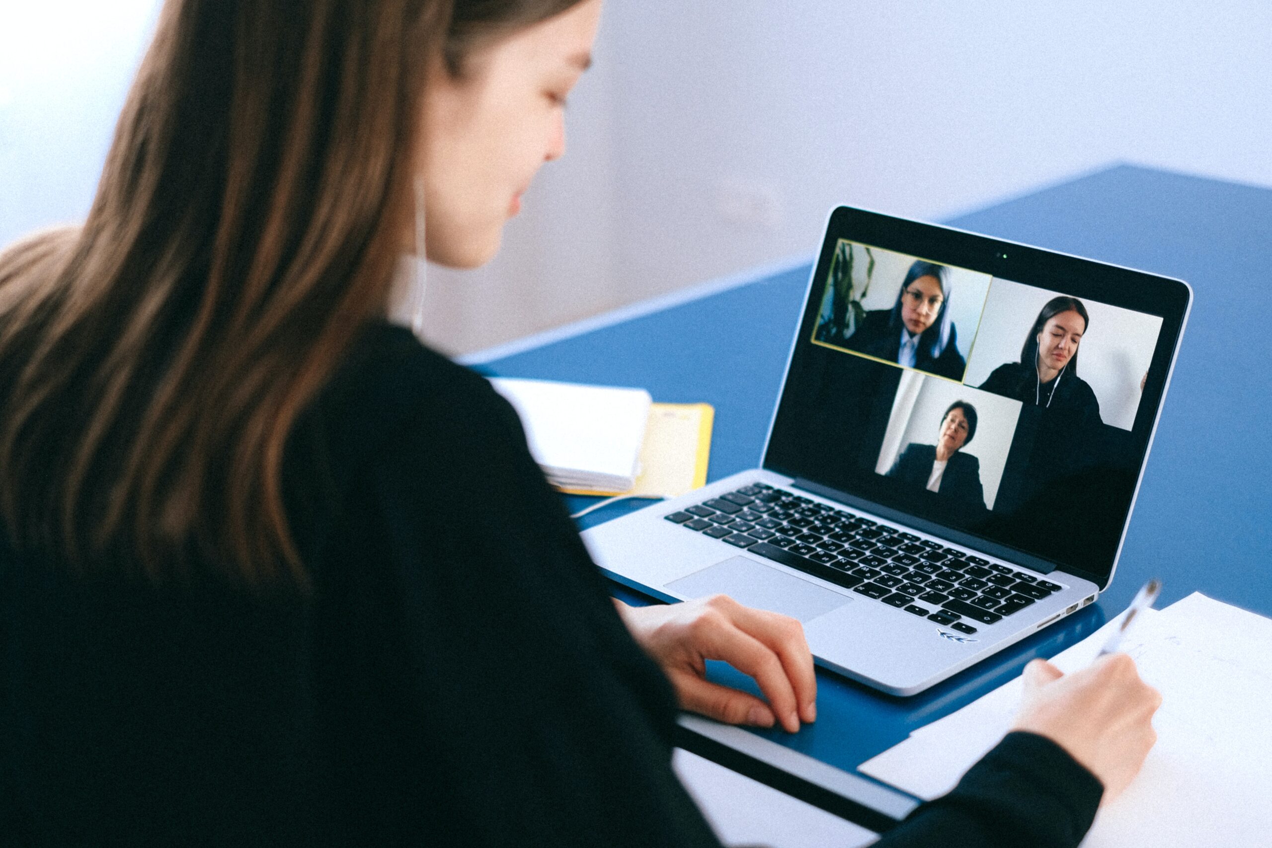 interactie online bijeenkomst