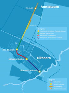 menselijkheid voorop bij uithoornlijn